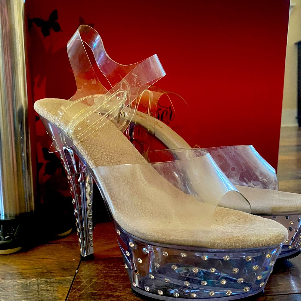 Pleaser Rhinestone heels